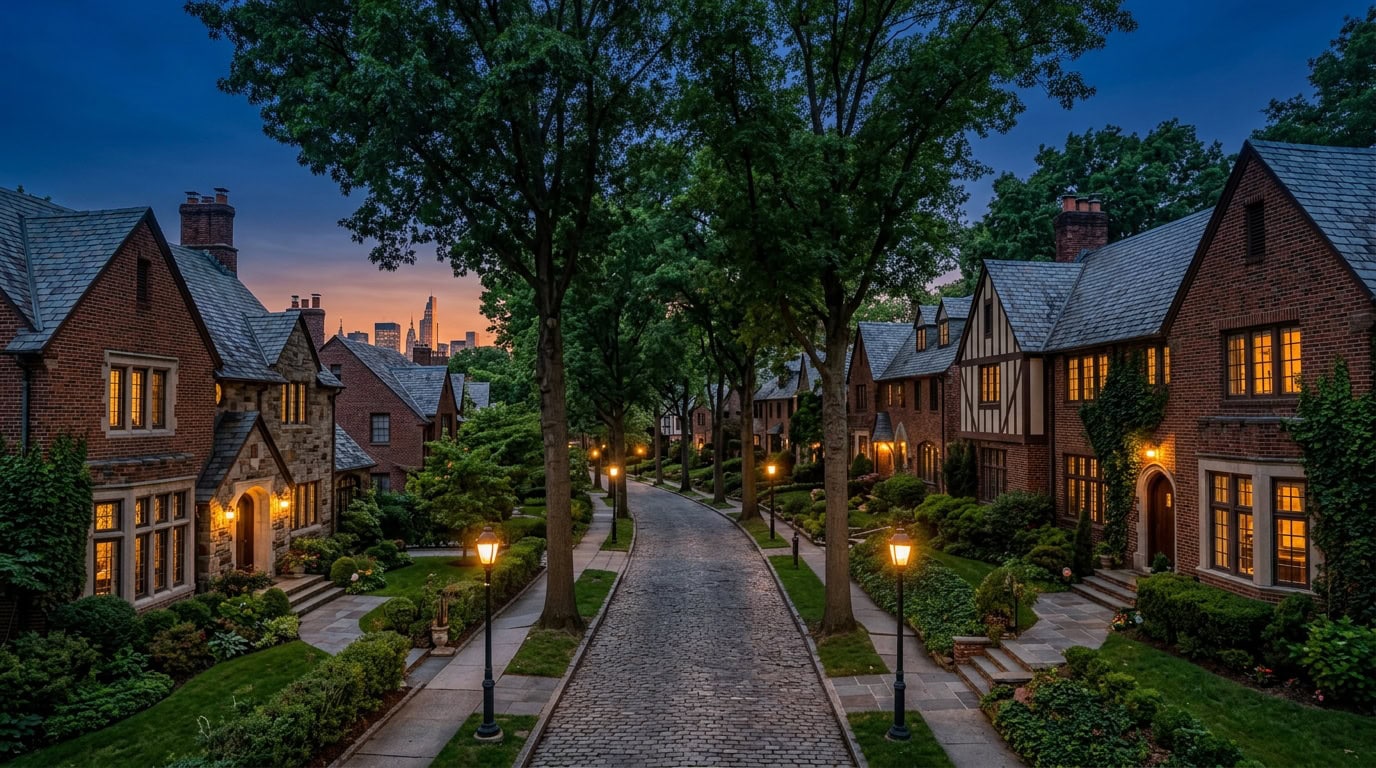 New York home with lighting installation