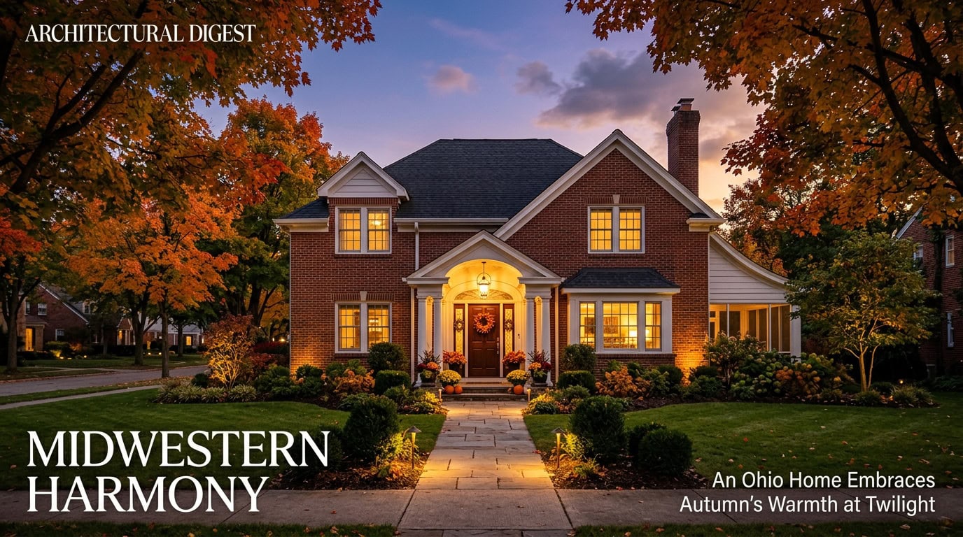 Ohio home with lighting installation